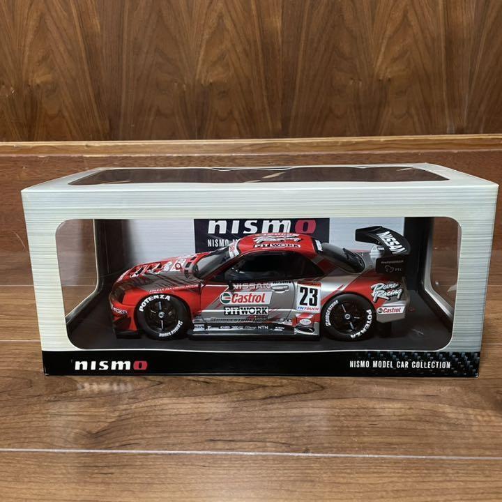 Unexhibited Auto Art 1/18 Skyline GT-R(R34) '02JGTC