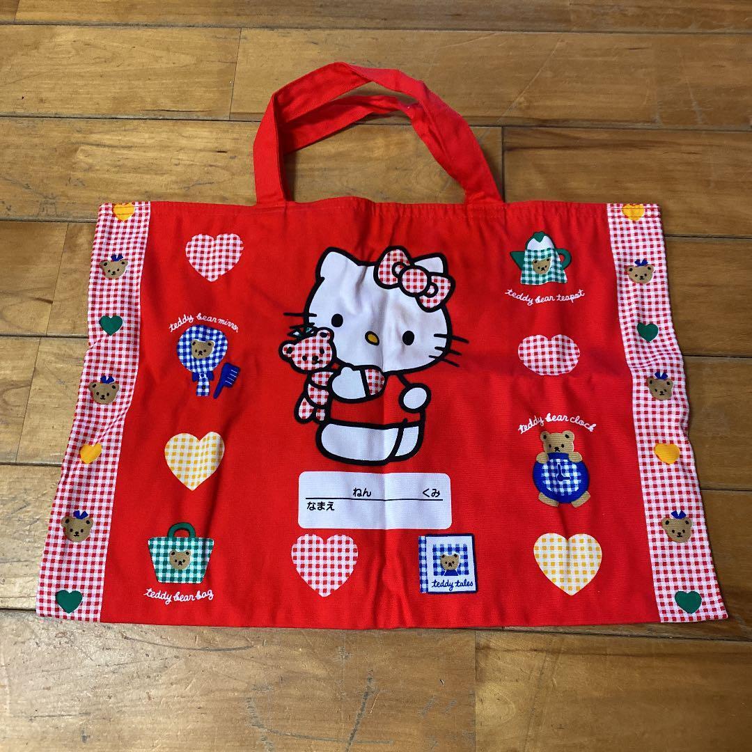 Hello Kitty Tote Bag 1993 Showa Retro