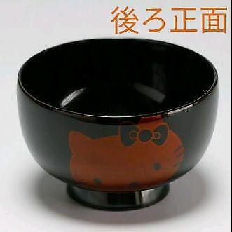 Special production Hello Kitty Kawaren lacquer ware premium bowl