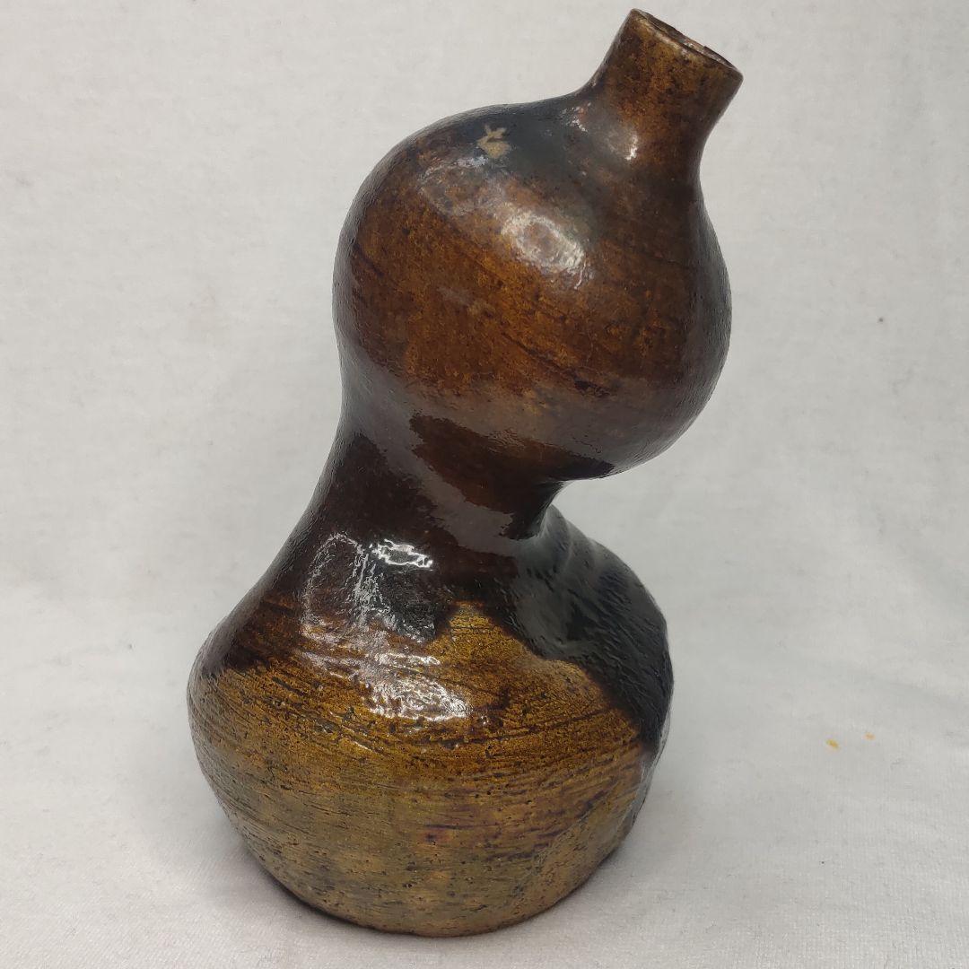 Ohi ware 1 vase made by Choju Ohi paulownia box flower vase