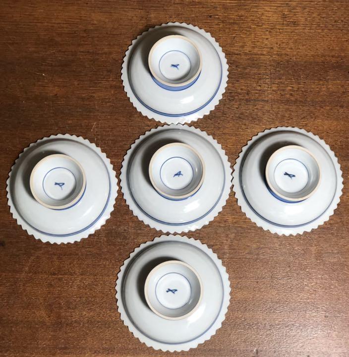 Yasuo Tamayama kiln, Yasuo Tamaki, dyed Fukujumon, small bowls
