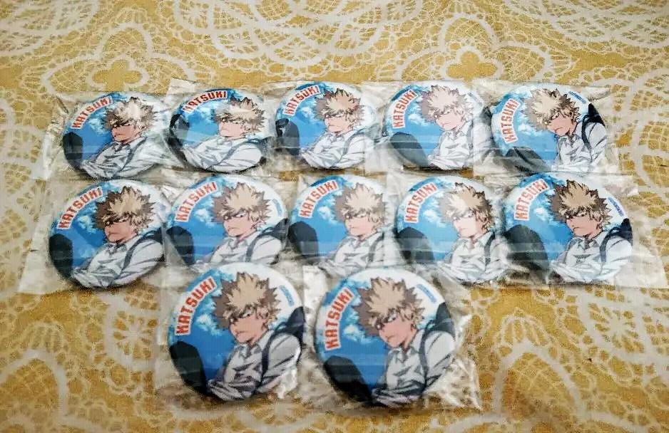 My Hero Academia Can Badge Collection Katsuki Bakugo x 12