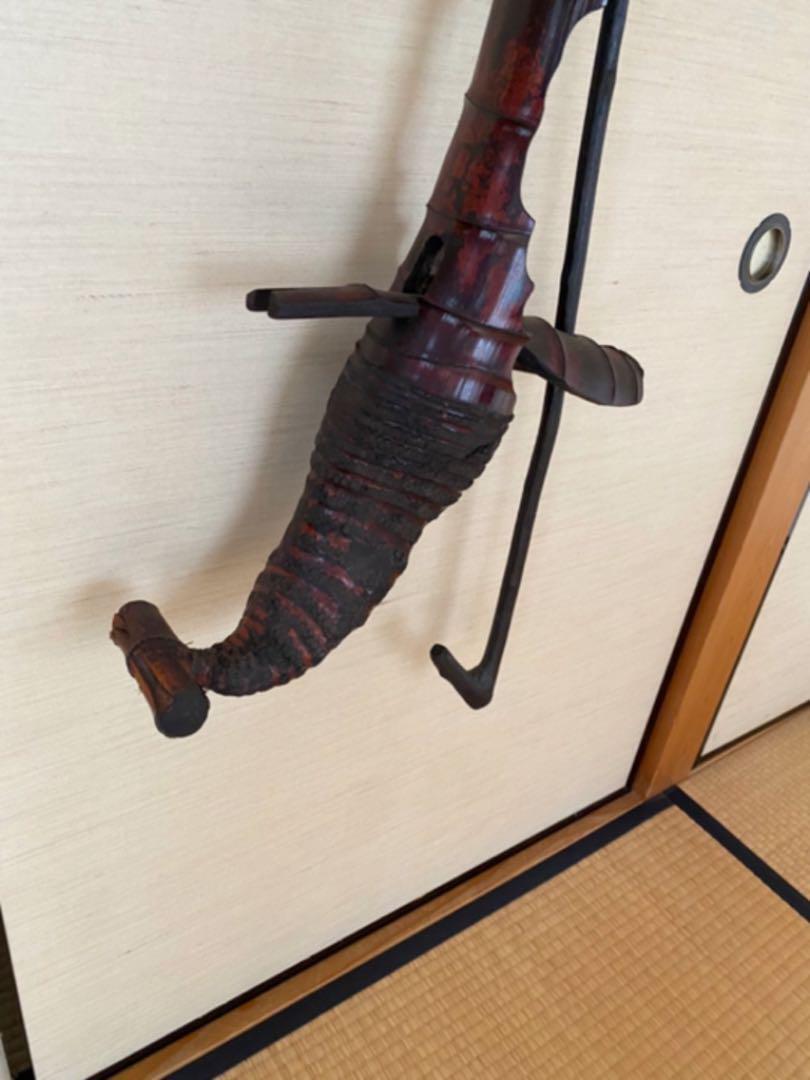 Jizai kagi Hook bamboo hearth old folk house