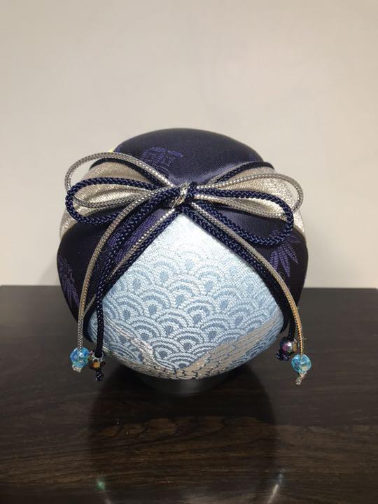 Temari Interior decoration gift New Year Celebration Light blue