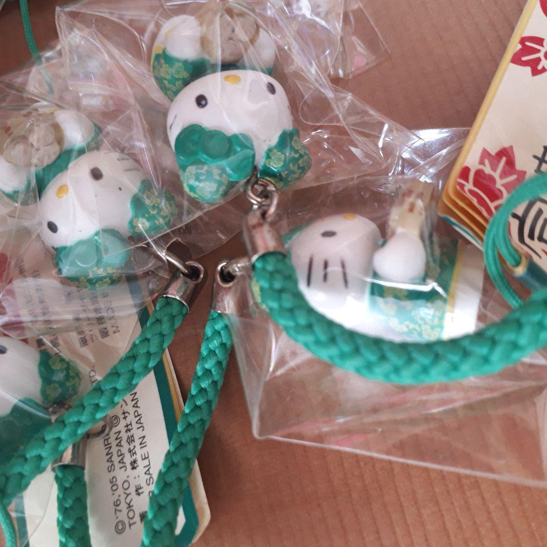 As is For Parts Sanrio Local Kitty Fuki Hoko Sakura Strap
