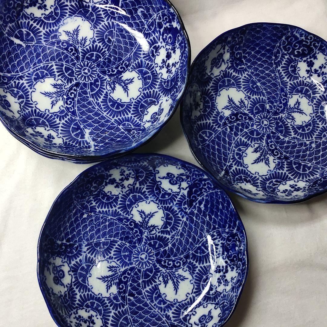 Koimari ware dyed Kuai plate Namasu plate Japanese antique