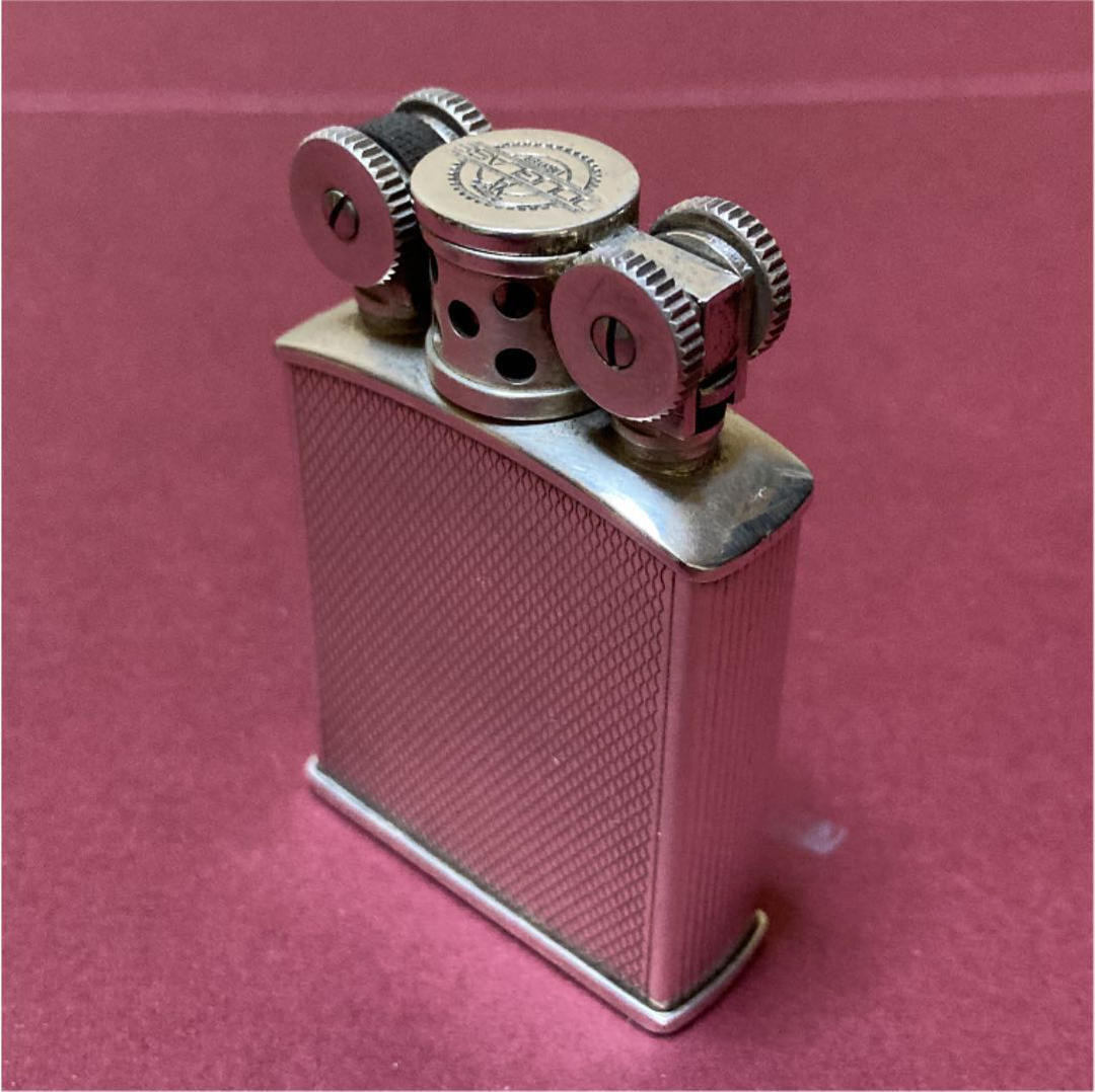 As is for Parts Douglass oil lighter type III Wild boy silver finish