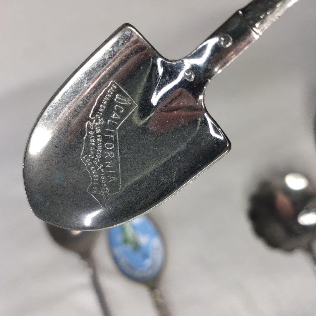 6 coffee spoons Stainless steel American collector release