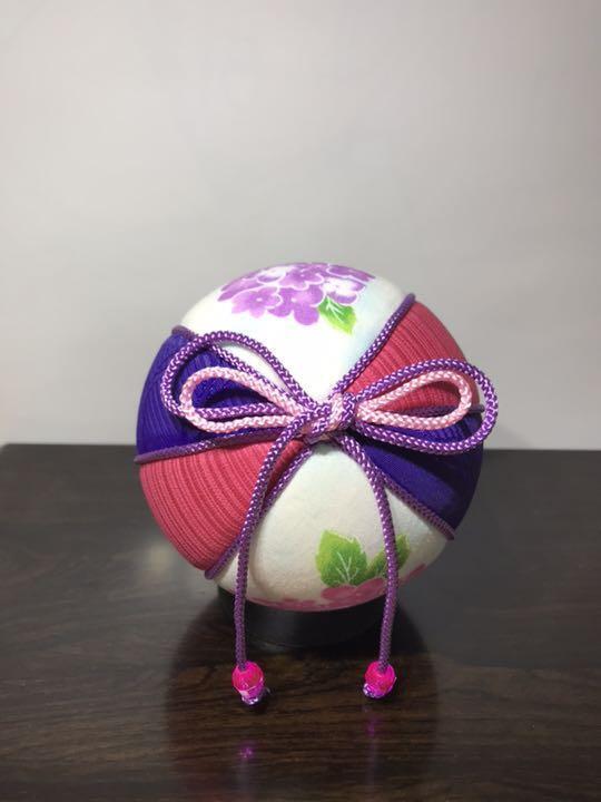 Temari Interior decoration gift Four seasons flowers Hydrangea 1