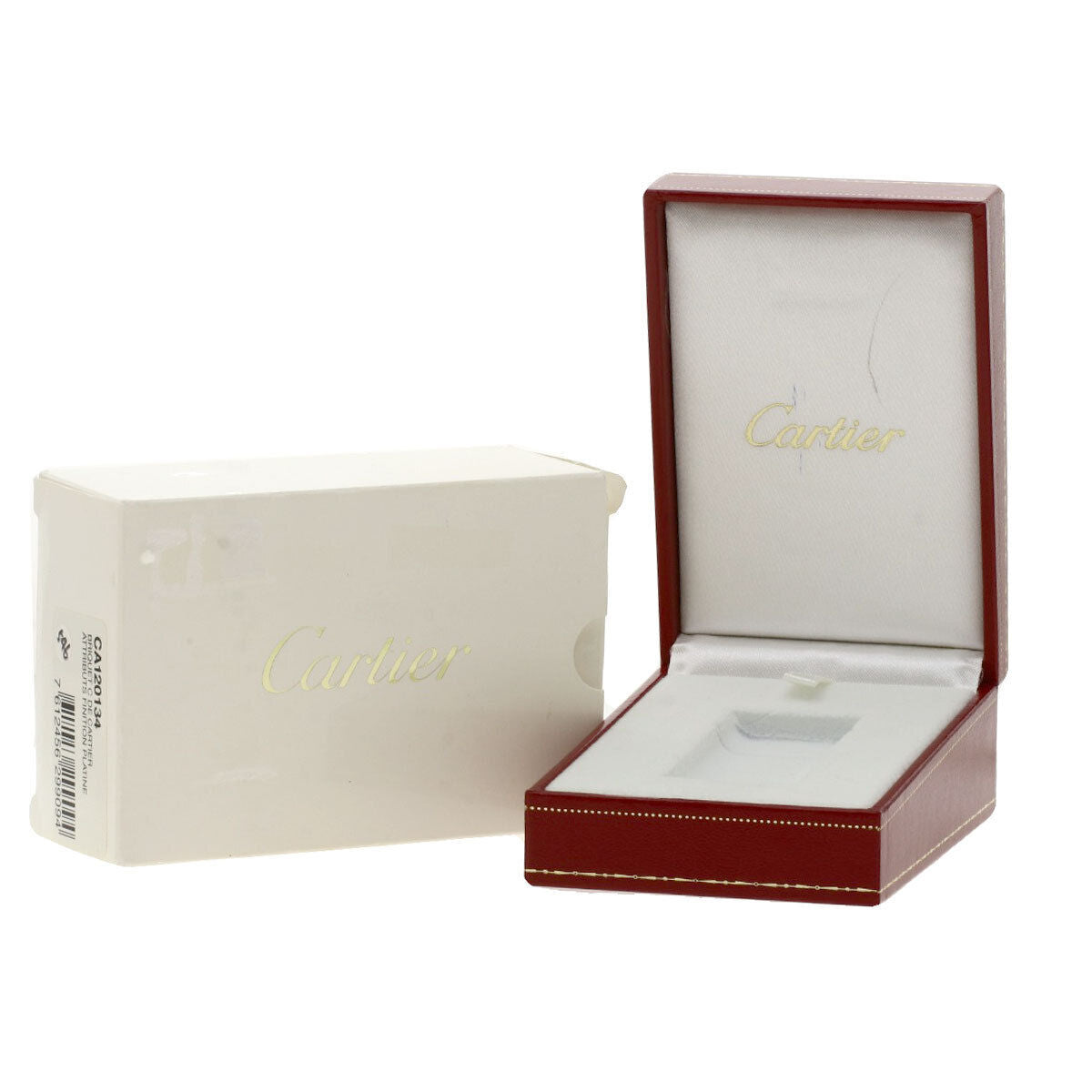 As is For Parts Cartier C de Cartier gas platinum finish lighter metal