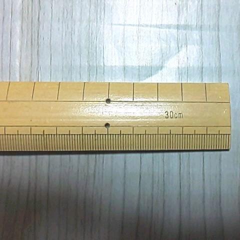 Elementary school student bamboo ruler 30 cm