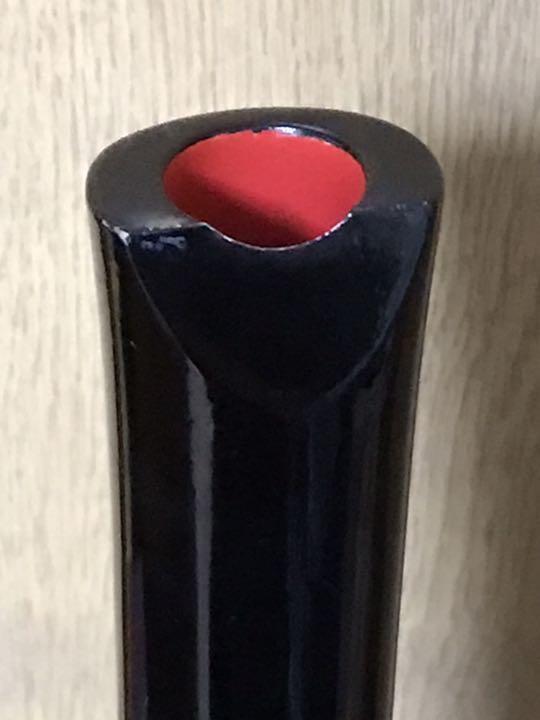 Black painted shakuhachi about 61 cm