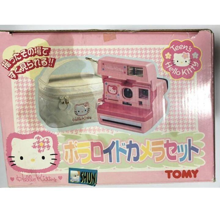 As is For Parts Hello Kitty Polaroid Camera