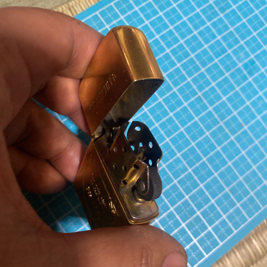 As is For PartsZippo limited edition ART DECO zippo oil lighter