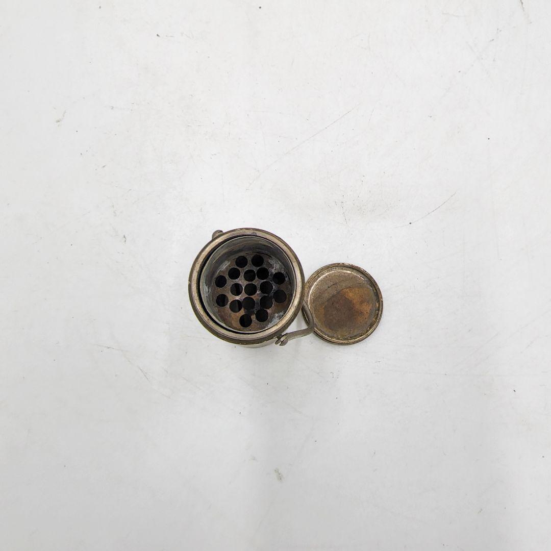 portable ashtray silver stainless steel