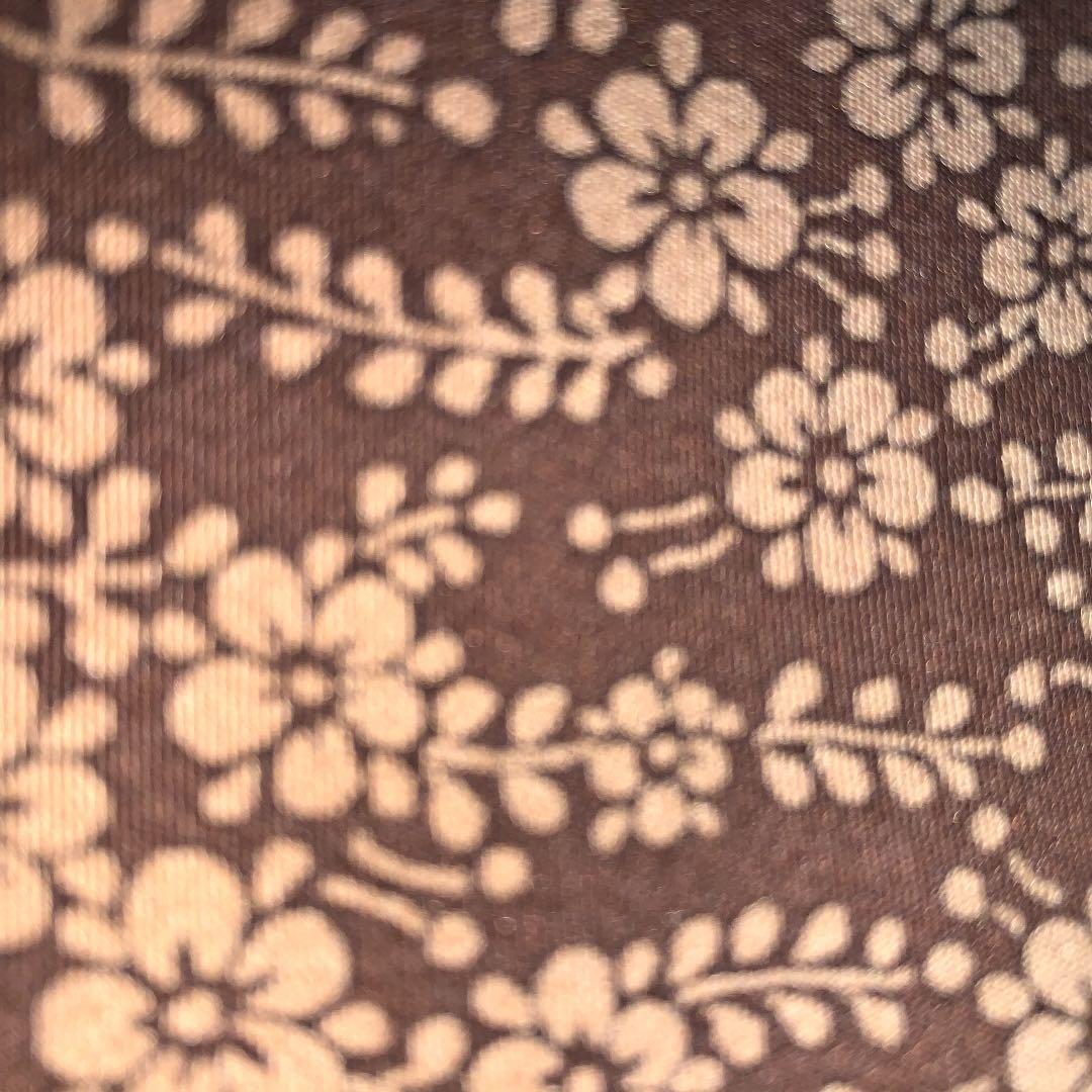Pure silk crepe kimono hagire about 36 x 106