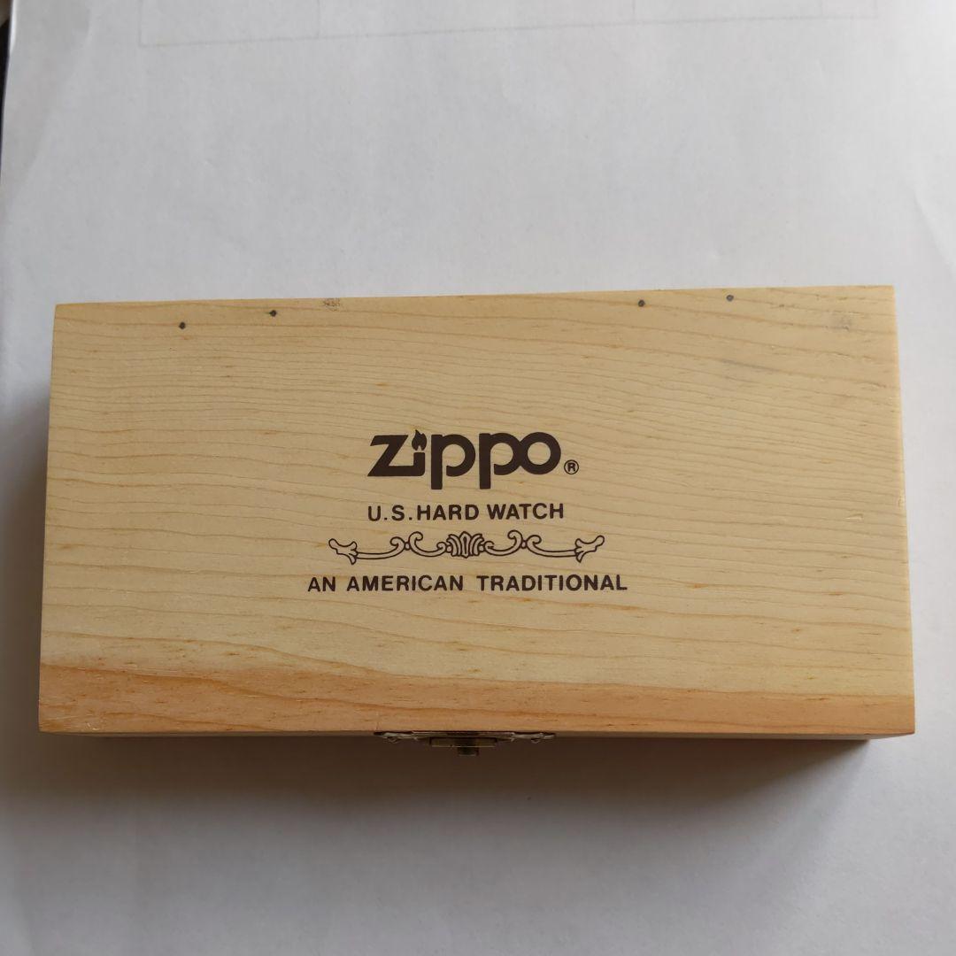 as is for parts New unused Zippo.U.S.HARD WATCH With box