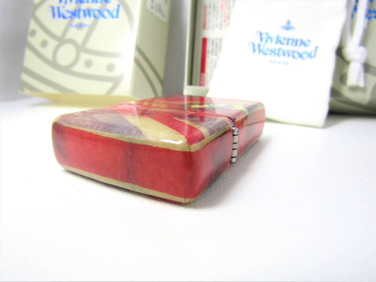 As is For Parts Vivienne Westwood Union Jack zippo Unused 2011