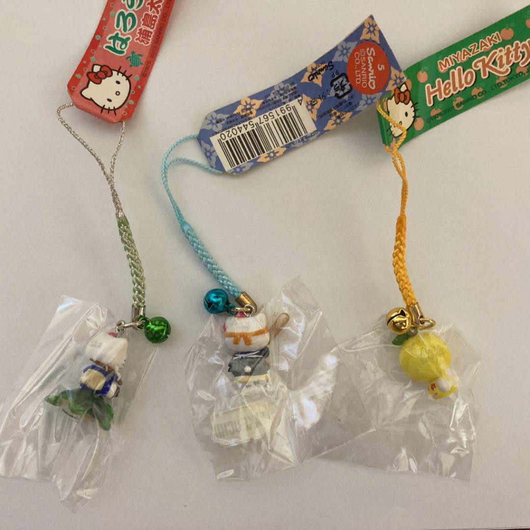 Hello Kitty Bell Accessory Strap Urashima Taro version etc.