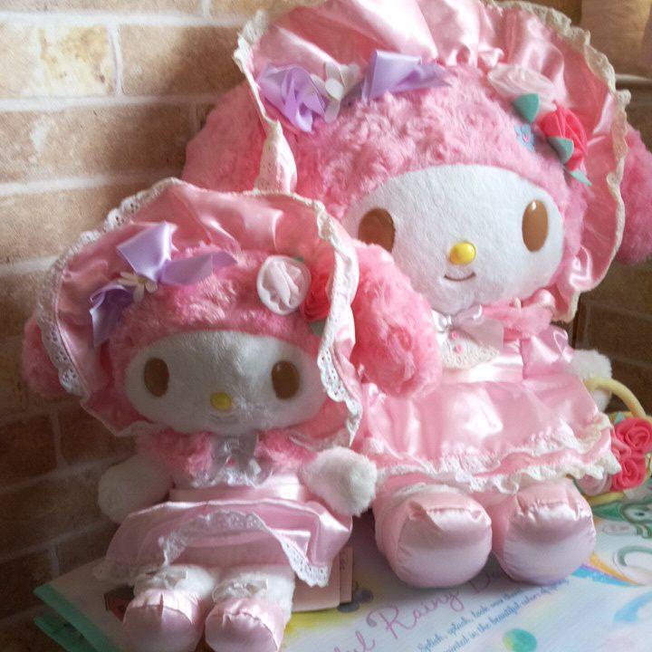 Sanrio My Melody 40th stuffed toy ♪Rose Labyrinth dressing series♪