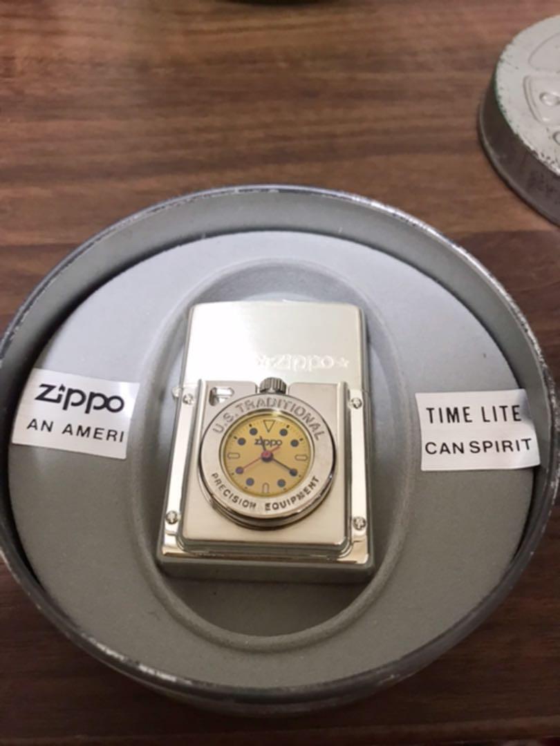 As is For Parts ZIPPO clock alarm operation confirmed case included