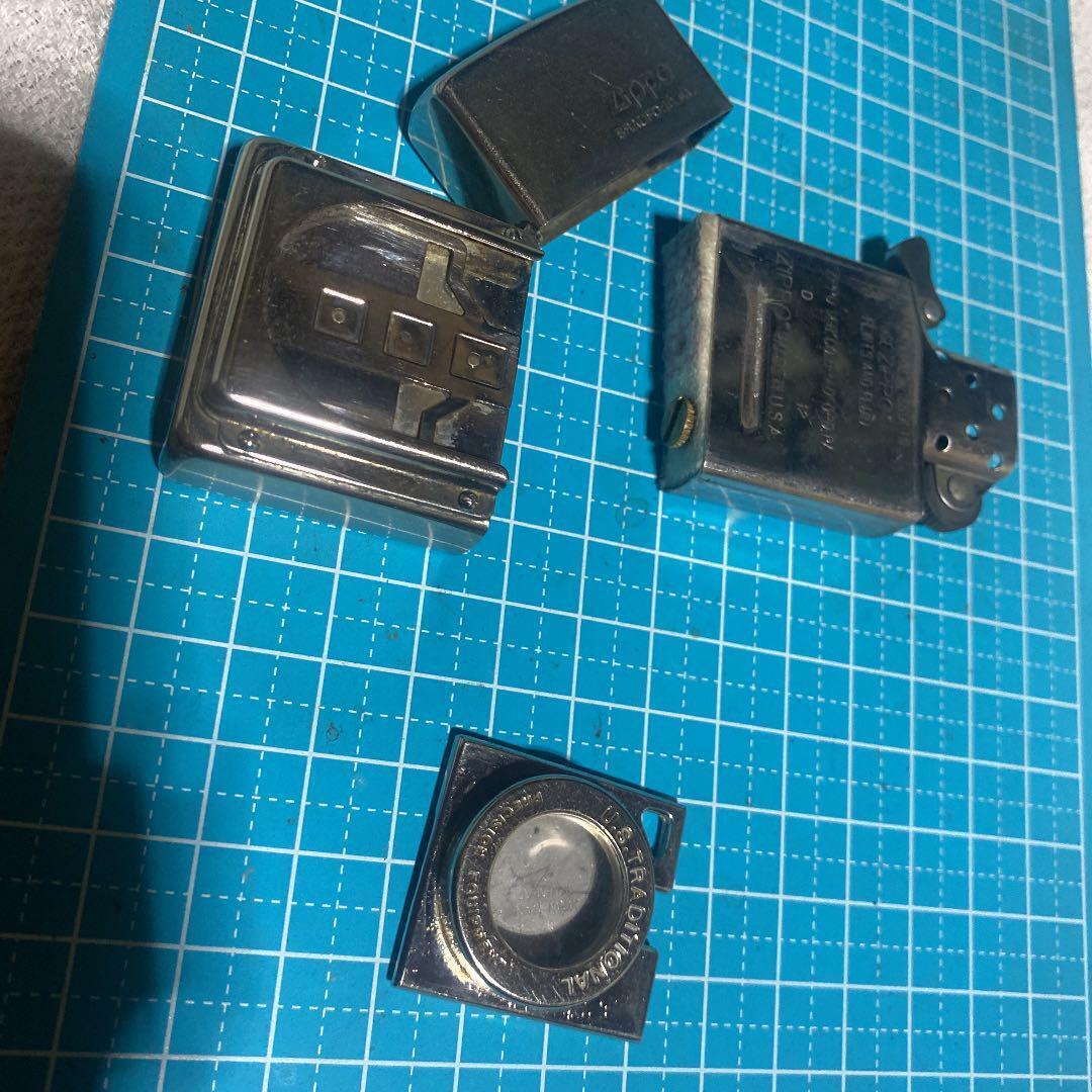 As is For Parts Zippo Time Light Oil Lighter