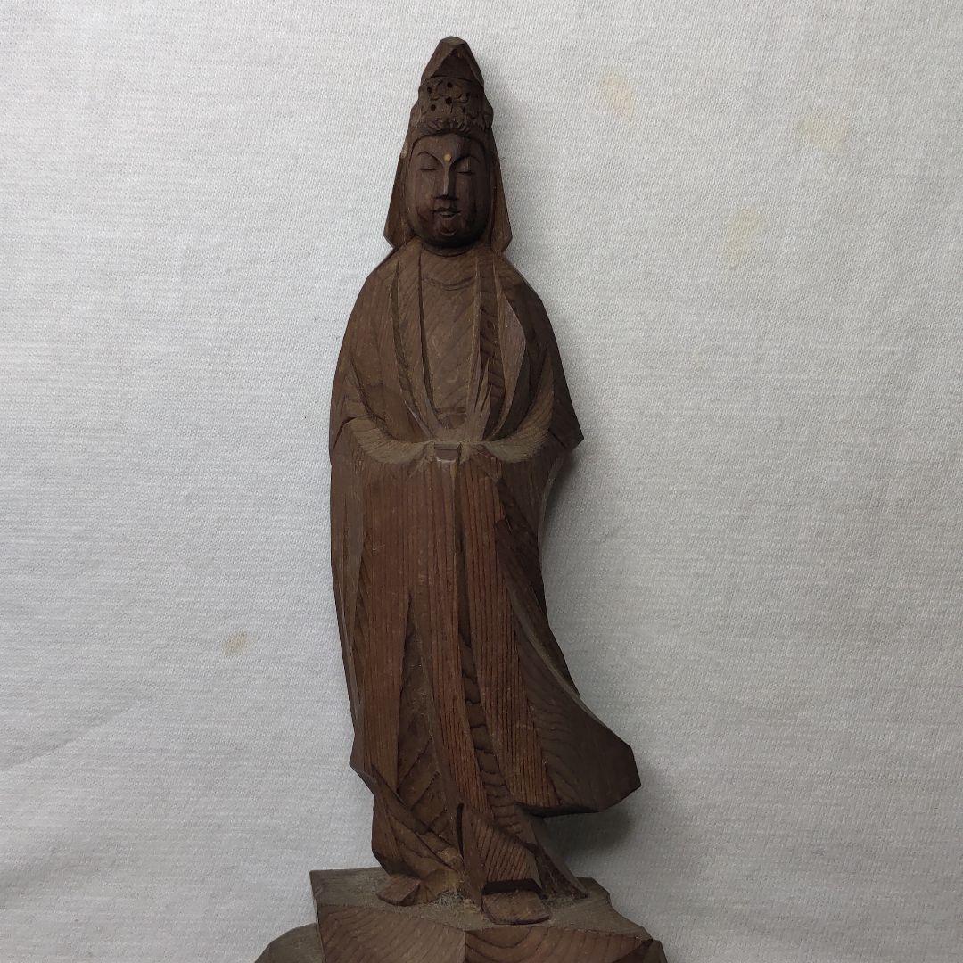 BUTUZOU WOOD hand made Base width: about 7 x 3.5 cm・Height: Approximately 15cm