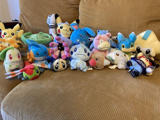 Pokemon Center limited set of 19 stuffed animals