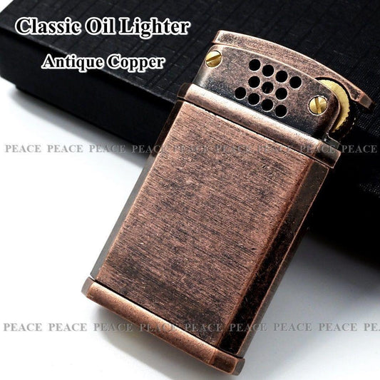 Classic Oil Lighter Antique Copper Old Finish