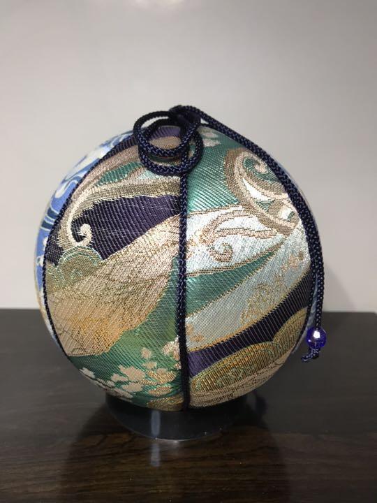 Temari  Interior decoration  gift Carp  light blue