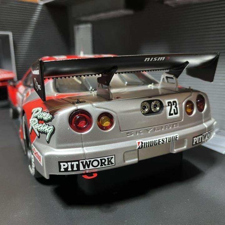 Unexhibited Auto Art 1/18 Skyline GT-R(R34) '02JGTC