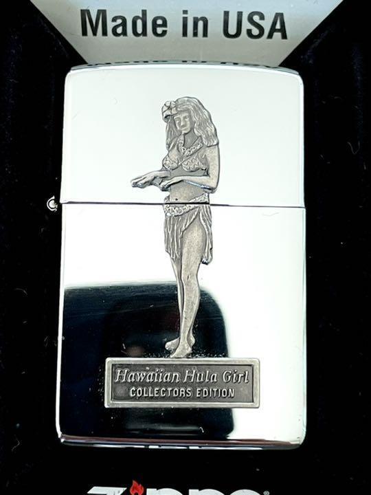 As is For Parts zipp Zippo Hawaiian Hula Girl Made in 1994 Unused item