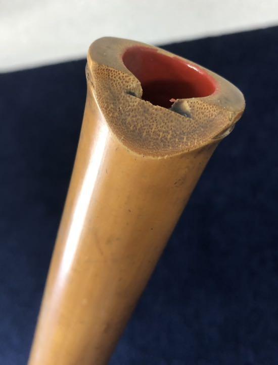 As is For Junk Shakuhachi has scratches and cracks Used