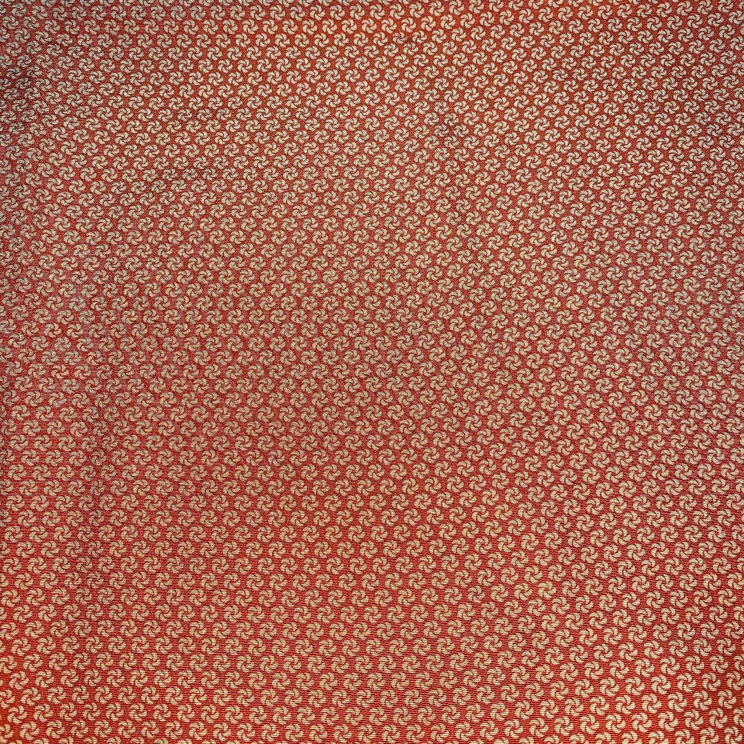 Pure silk crepe kimono hagire about 36 x 164 crepe orange orange