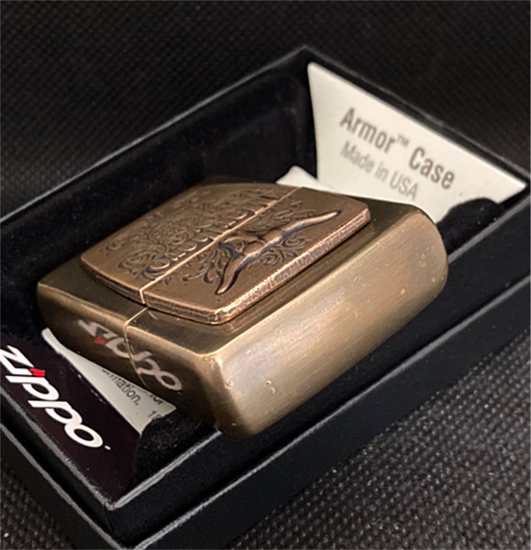 As is for parts ZIPPO lighter solid brass Armor Custom