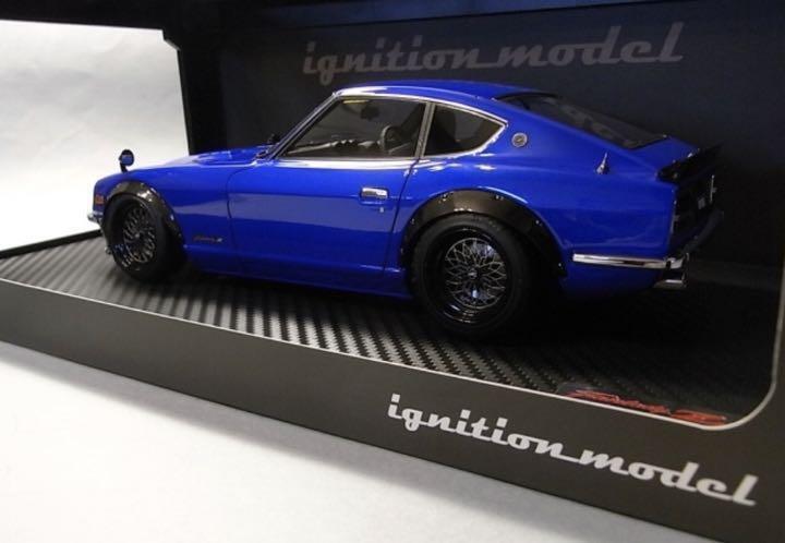 Ignition Model 1/18 Fairlady Z (S30) Blue Star Road