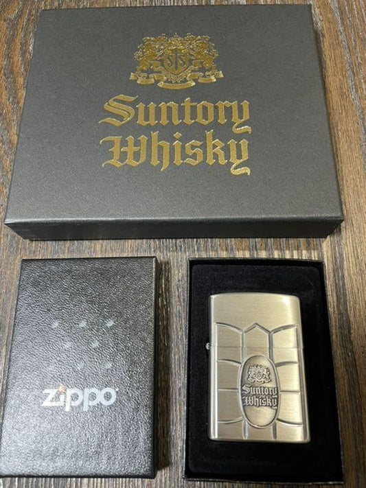 Zippo Lighter Suntory Kakubin original tortoise shell Shape w/box