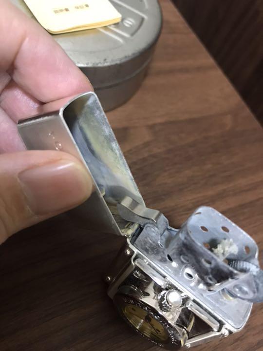 As is For Parts ZIPPO clock alarm operation confirmed case included
