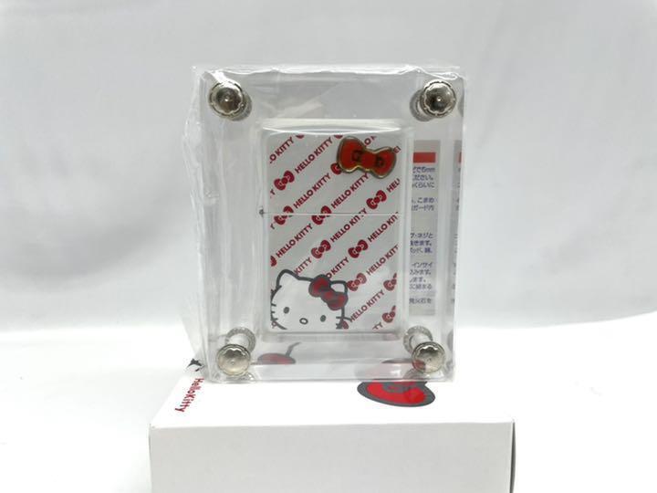 As is for parts ZIPPOライター　未使用 zippo×ハロー キティ シリアルナンバー219
