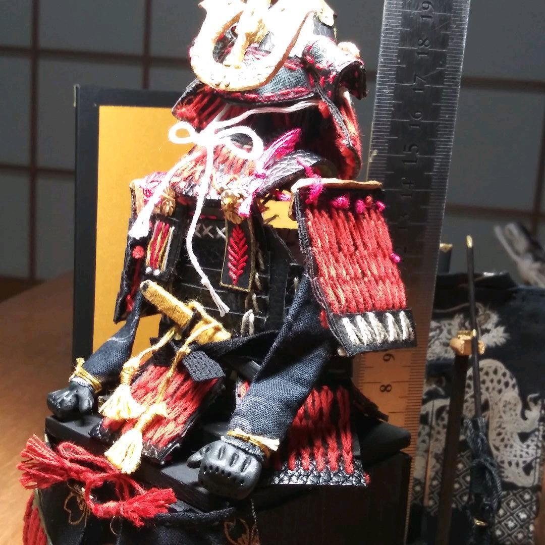 Sengoku warlord armor helmet figurine JAPAN