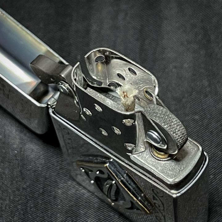 As is For Parts ZIPPO Limited Edition Revelation of the Holy Mesa Made in 2000