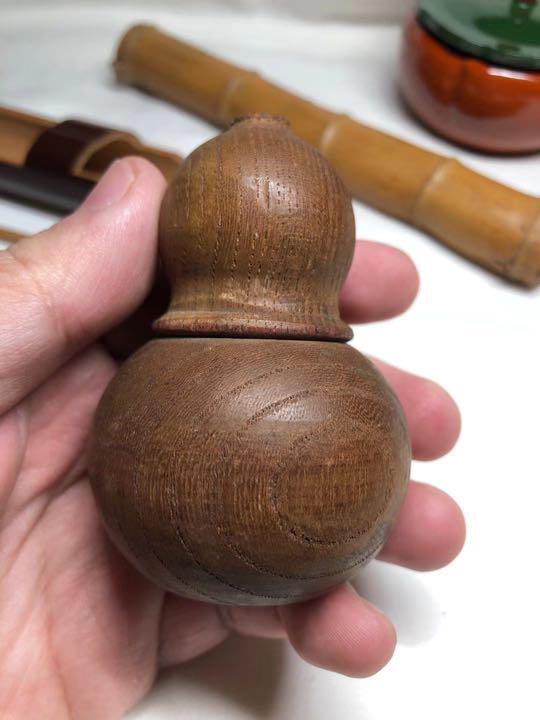 Sencha Tea utensils 5 pieces tea utensils Showa Chashaku jug wooden