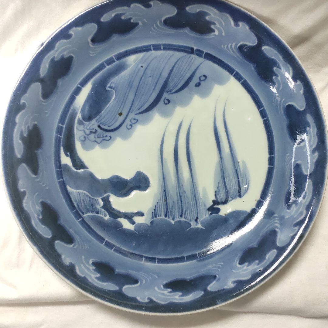 Old Imari ware Dyed platter Hand-painted Collector's