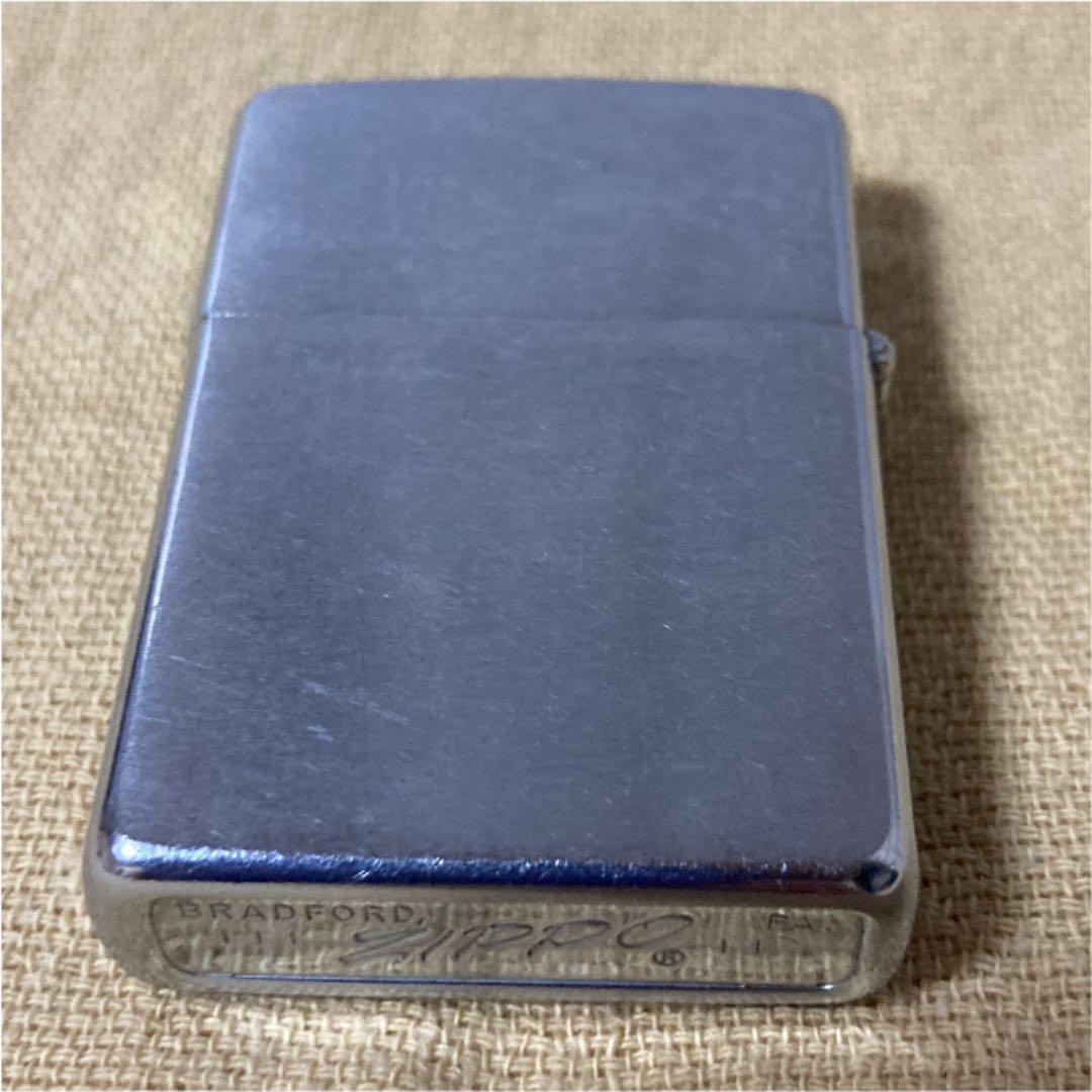 As is For Parts ZIPPO tofu felt made in 1969 first national bank