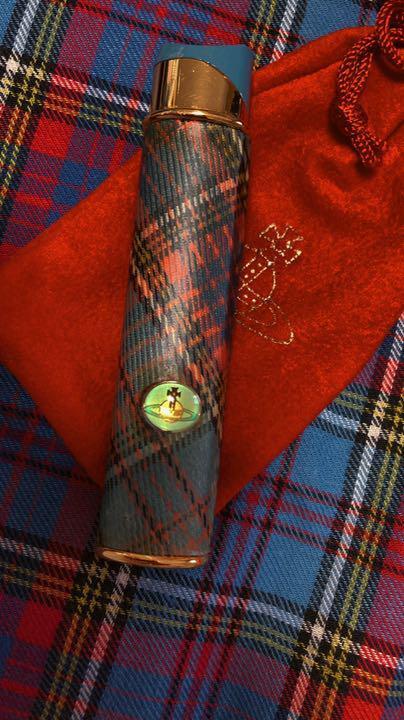 As is For Parts Vivienne Westwood lighter blue tartan gas