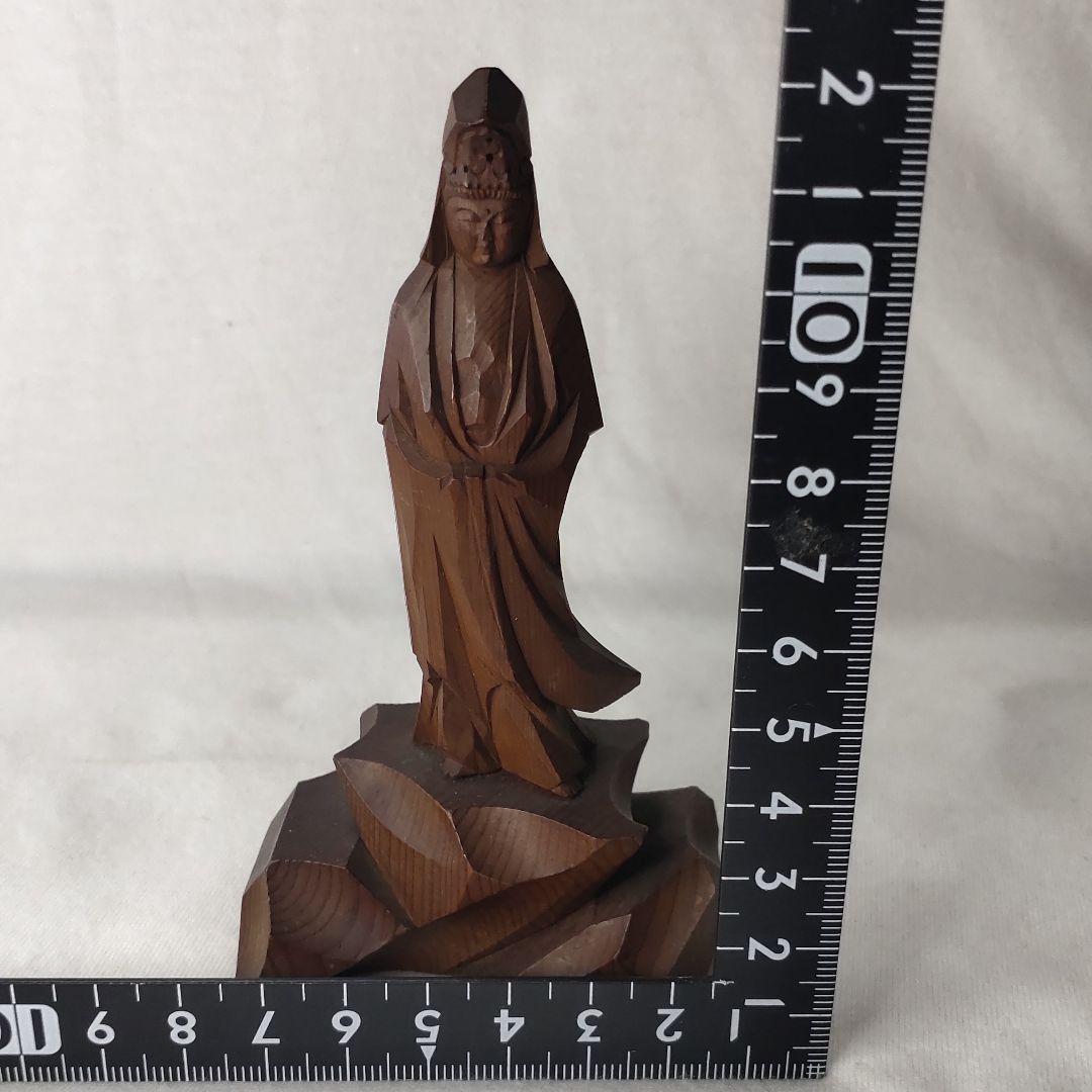 BUTUZOU WOOD hand made Base width: about 7 x 3.5 cm・Height: Approximately 15cm