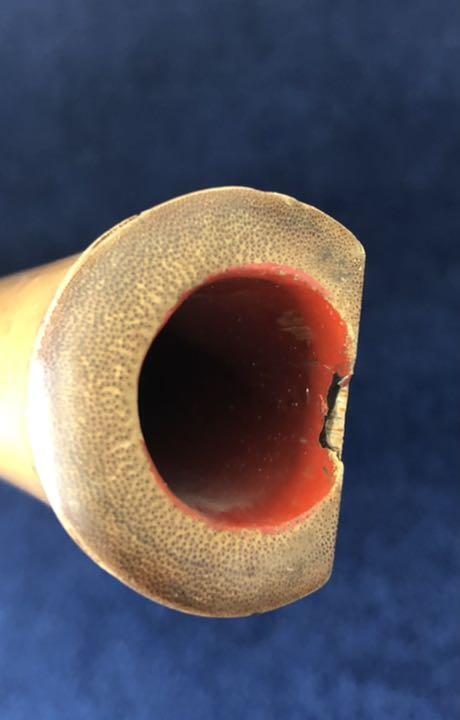 As is For Junk Shakuhachi has scratches and cracks Used