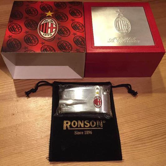 As is for Parts Ronson AC Milan lighter