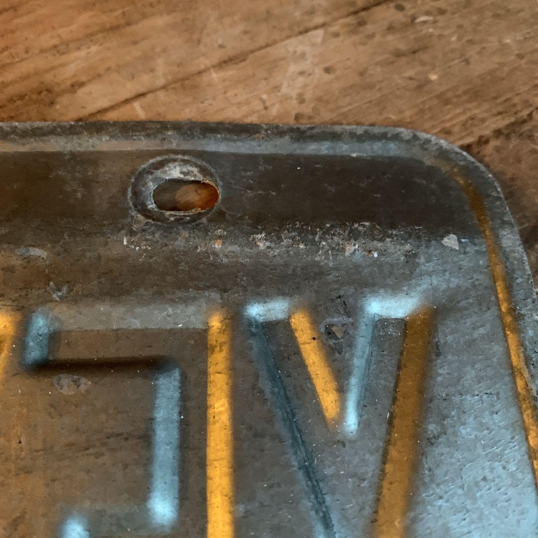 New York car license plate