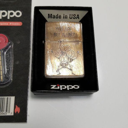 As is for parts Zippo lighter Japanese genuine + flint